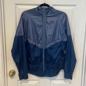 Blue Nike Windbreaker